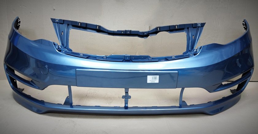 Бампер передний Kia Rio 2015 Carbon Grey SAE