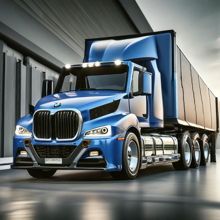 Грузовик бмв тягач