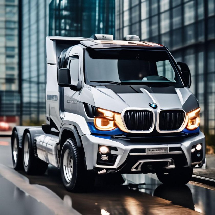 Грузовик bmw