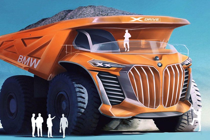 БМВ тягач грузовик тягач