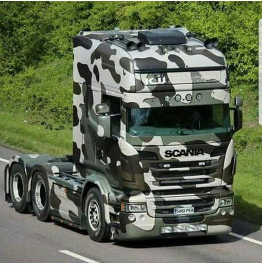 Скания камуфляж