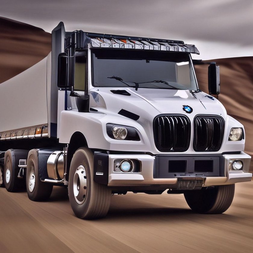 Грузовик бмв тягач