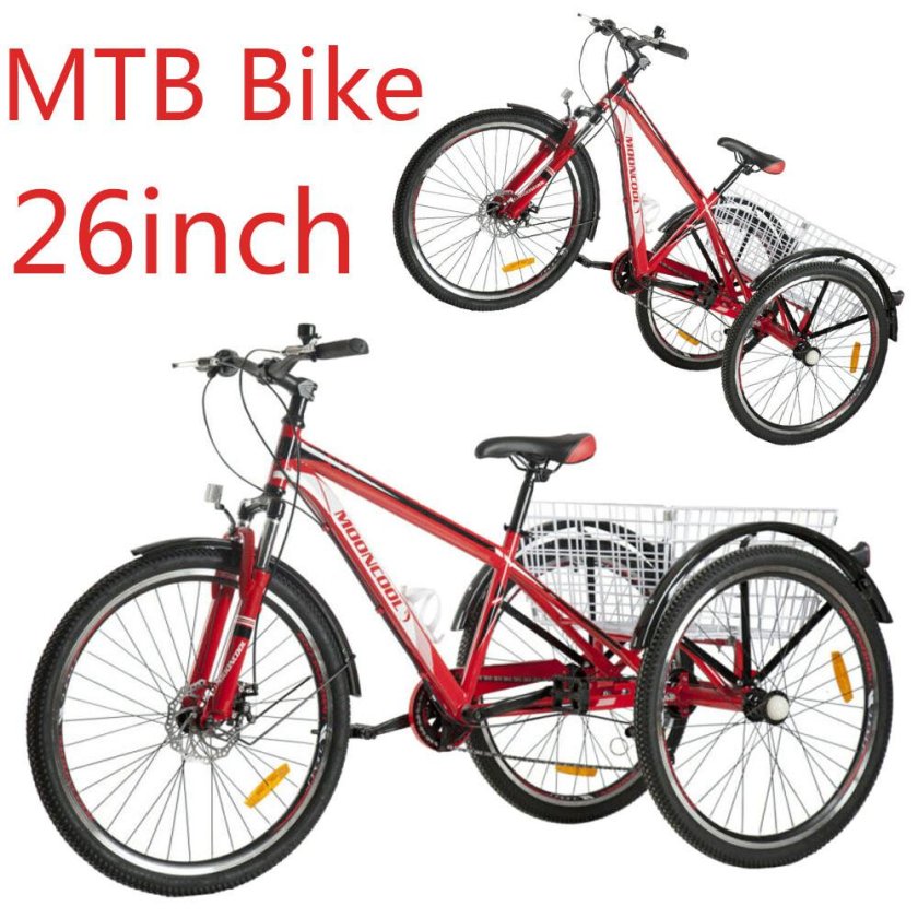 Baihuabao велосипед горный, трехколесный, 86g5rz