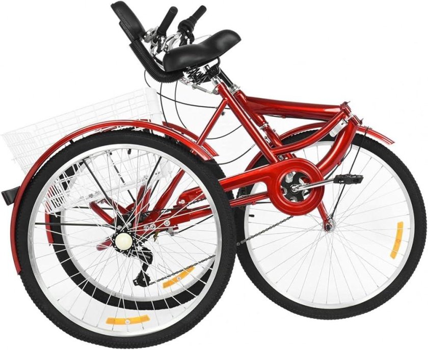 Трёхколёсный велосипед взрослый складной