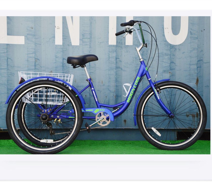 Трайк байк велосипед взрослый трехколесный усиленный