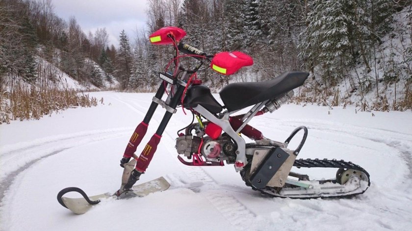 Сноубайк Васюган