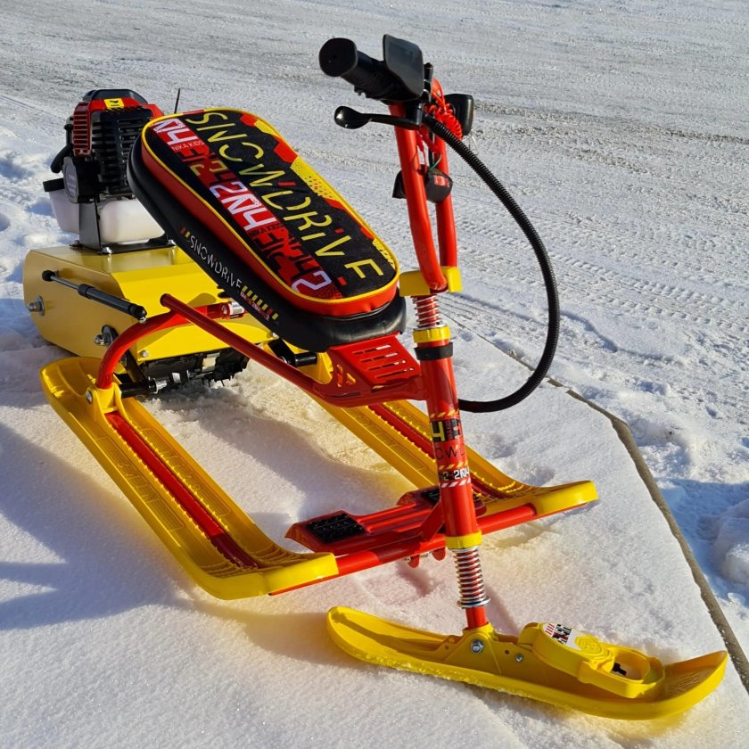 Снегоход детский