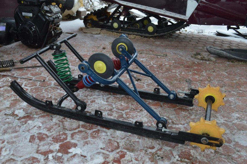 Склизы для снегохода Буран