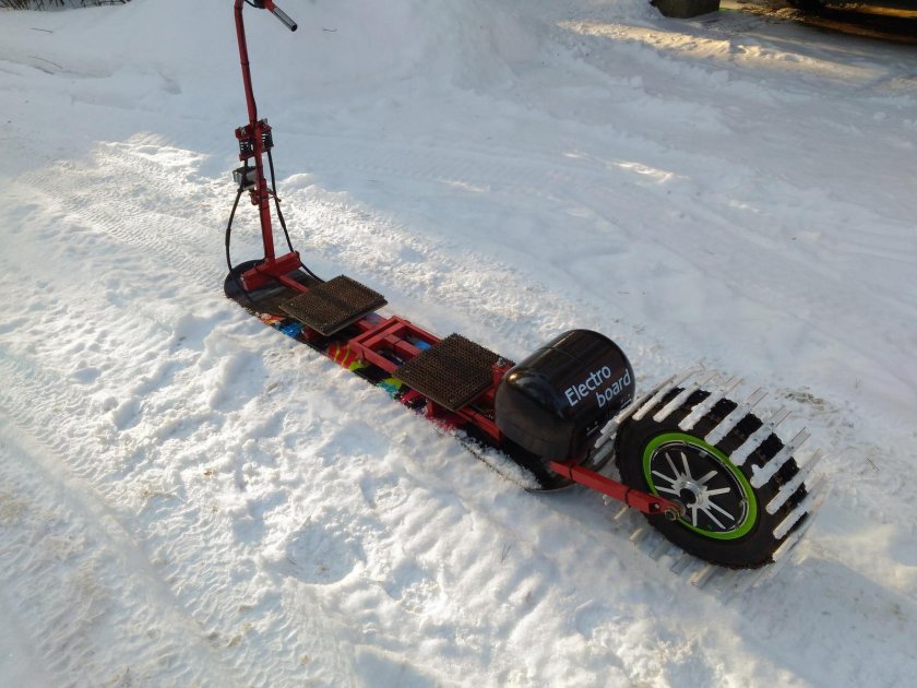 Электроснегокат SNOWSCOOTER 1000w