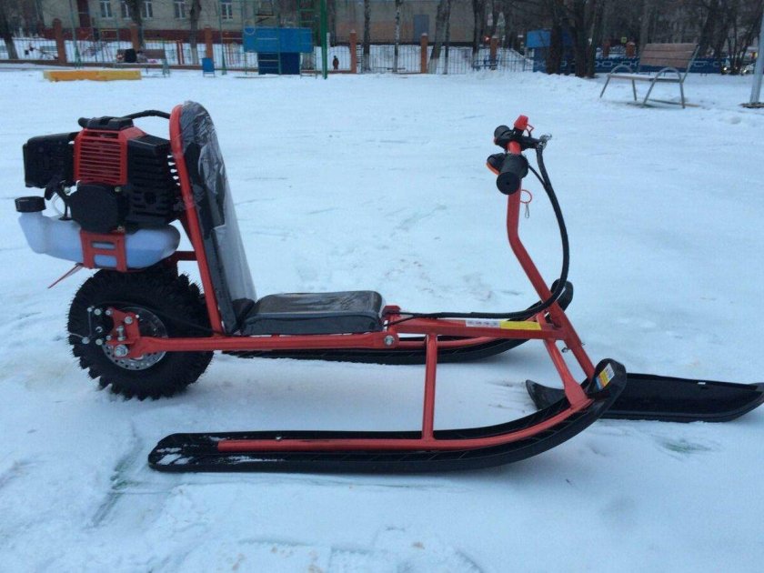 Аргамак снегокат с мотором