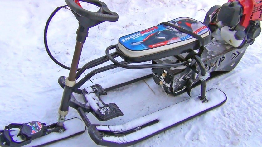 Снегокат с мотором