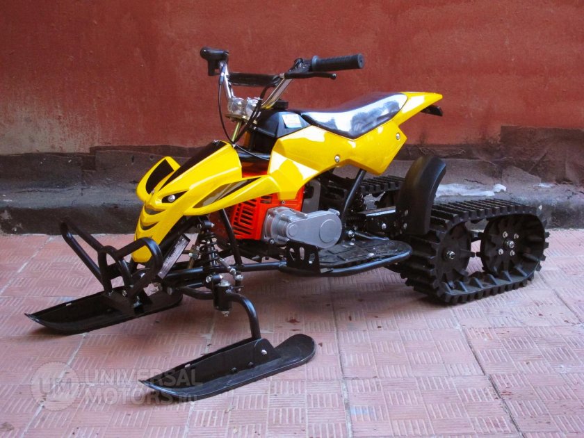 Детский снегоход электрический