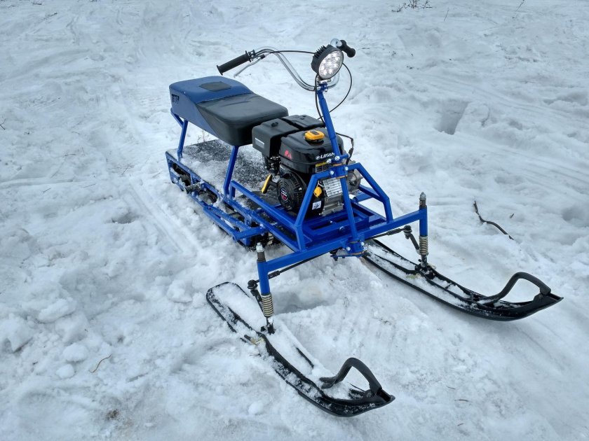 Миниснегоход трансформер хаски