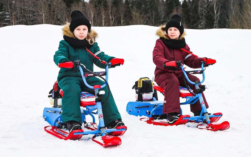 Снегокат с мотором