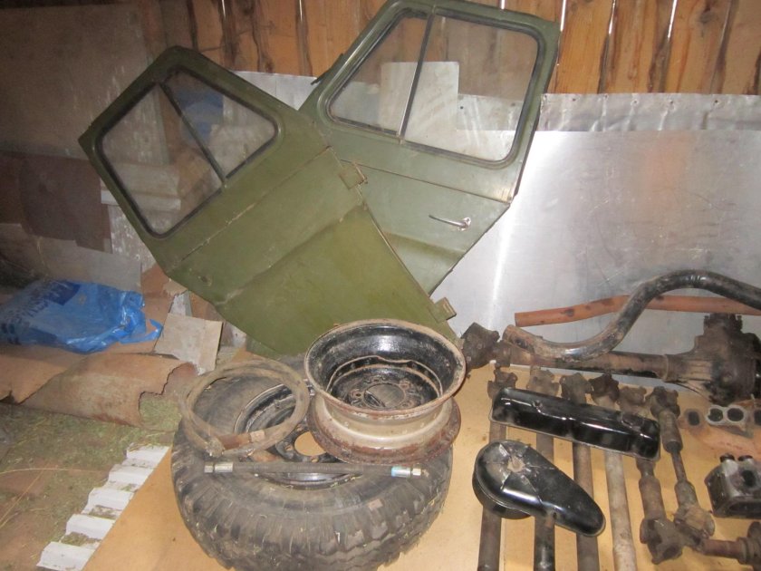 Запчасти на УАЗ 469