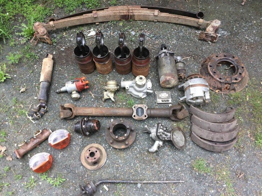 Запасные части на газ 69