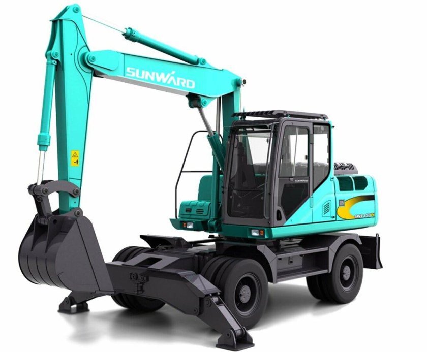 Колесные экскаваторы Sunward
