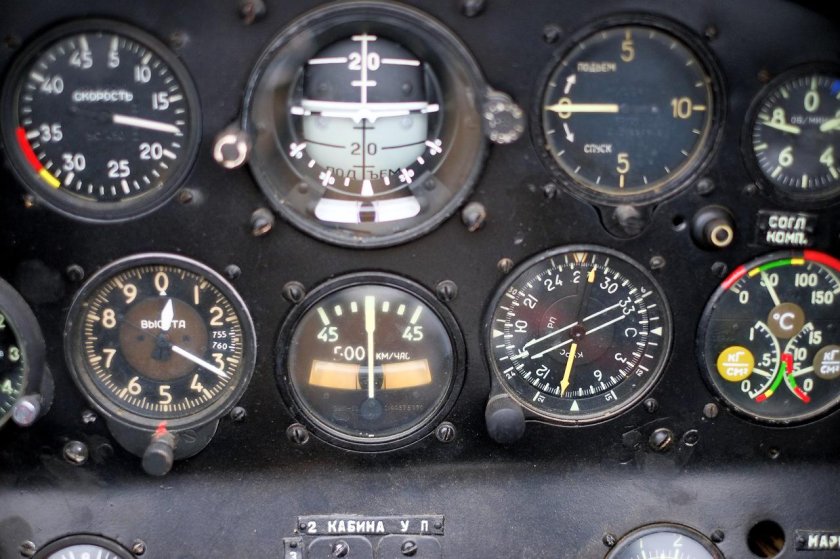 Приборная панель ан 2