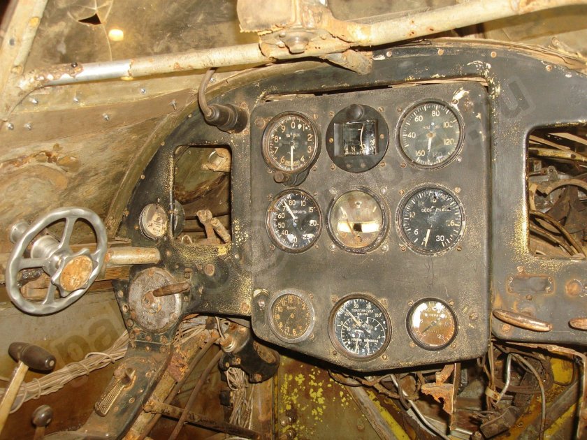 Як-7б кабина