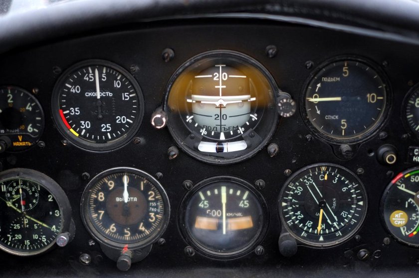 Панель приборов як-18т