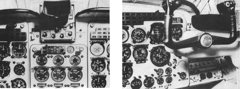 Приборная кабина як-40