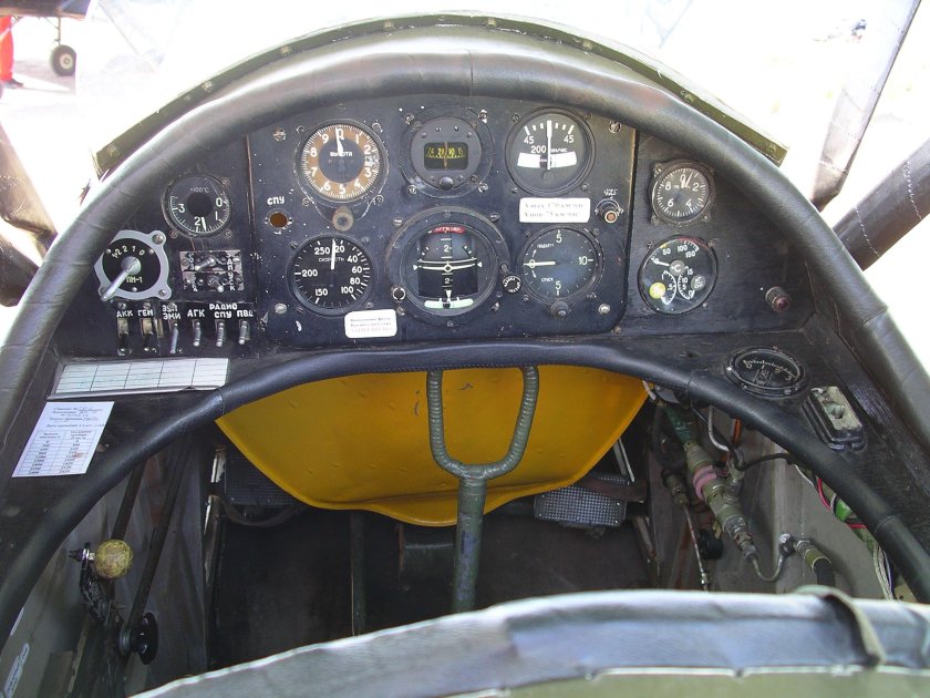 Приборная панель самолета АН-2