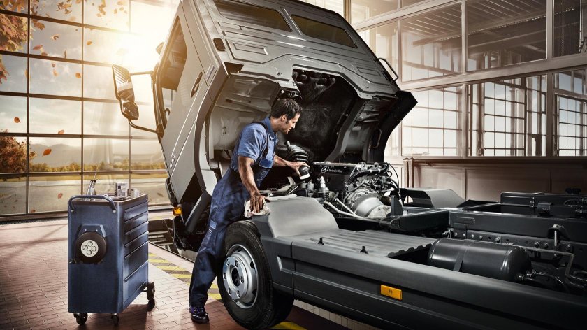 Автослесарь грузовых автомобилей