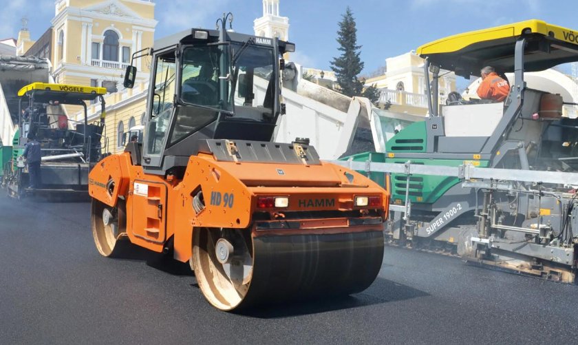 Асфальтовый каток Hamm