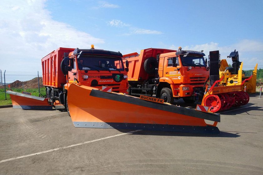 КАМАЗ спецтехника дорожная КДМ