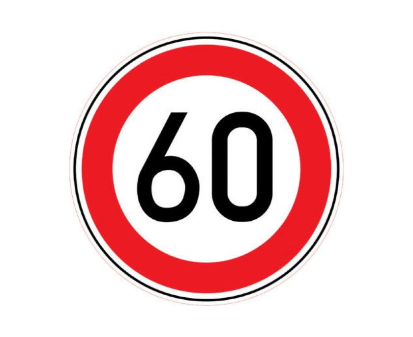 Дорожные знаки ограничение скорости