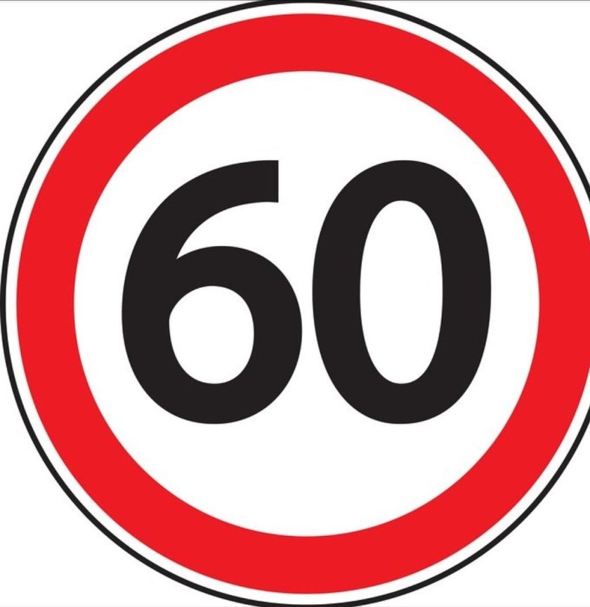 Дорожные знаки скорости