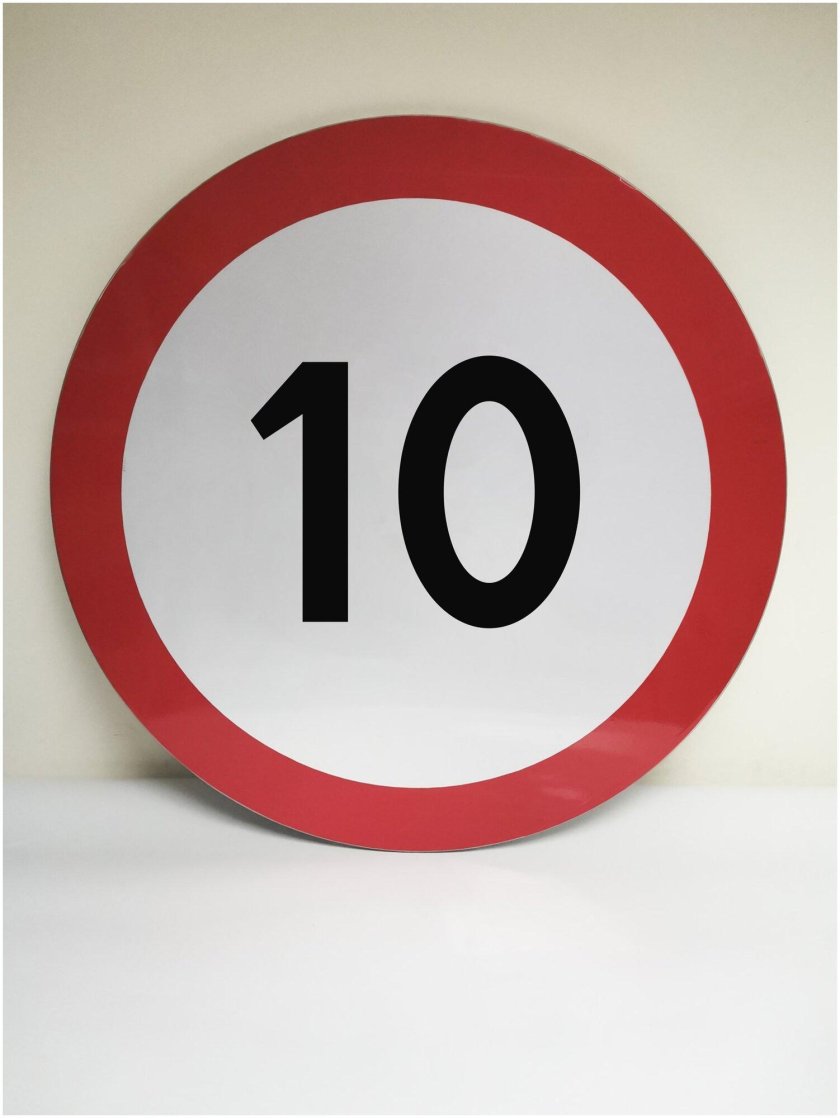 3.24 «Ограничение максимальной скорости» 20 км