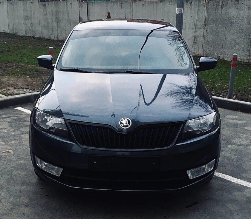 Шкода Рапид антихром