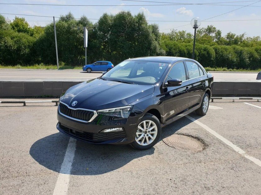 Шкода Рапид 2020 черная