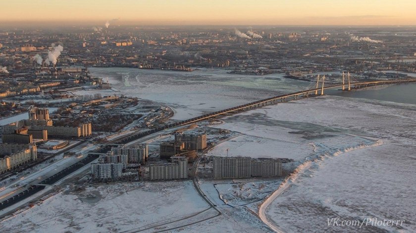 Санкт Петербург ЗСД зима