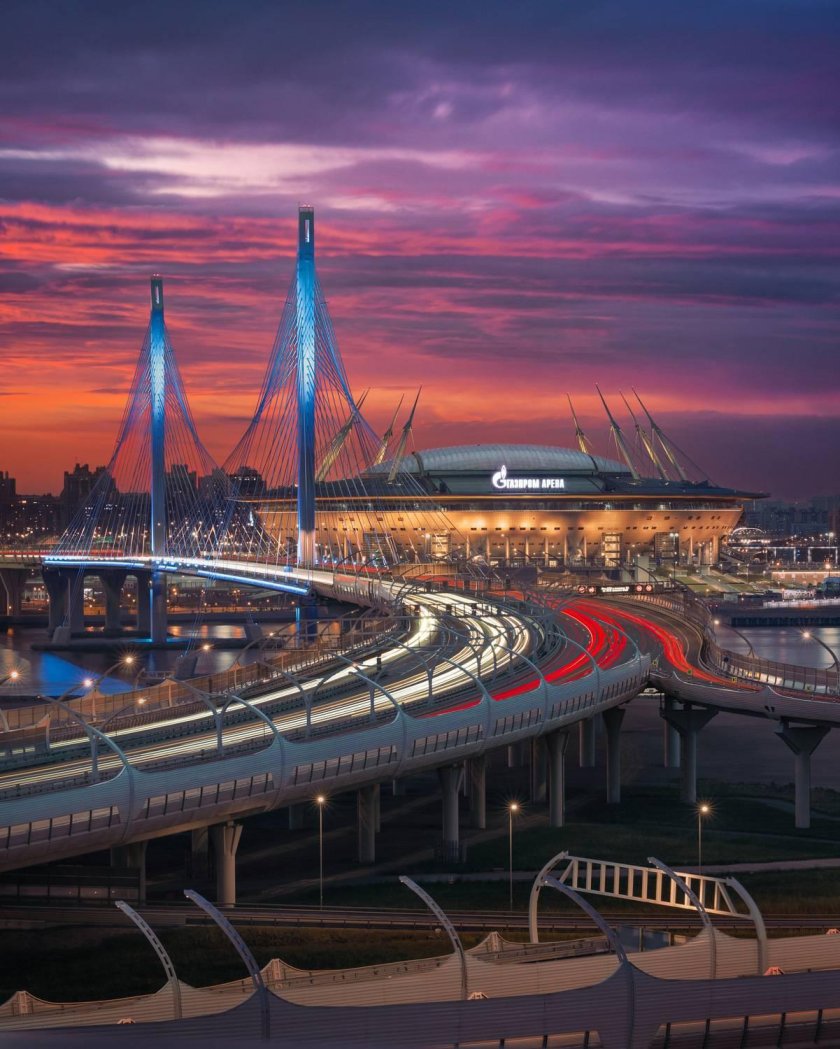 Стадион газпром арена санкт-петербург