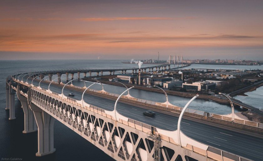 Мост ЗСД В Питере