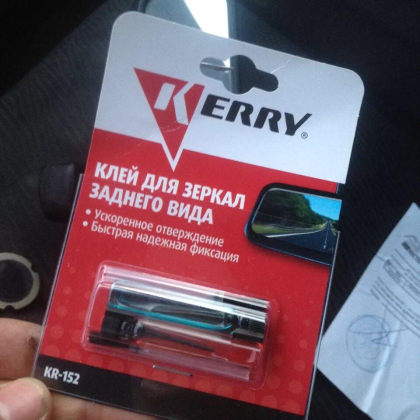 Клей для зеркала заднего вида