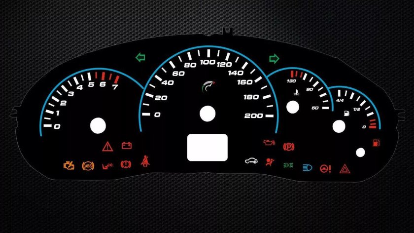 Панель приборов ВАЗ 2170 Приора