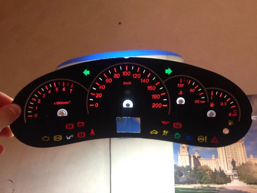 Приборка ВАЗ 2170