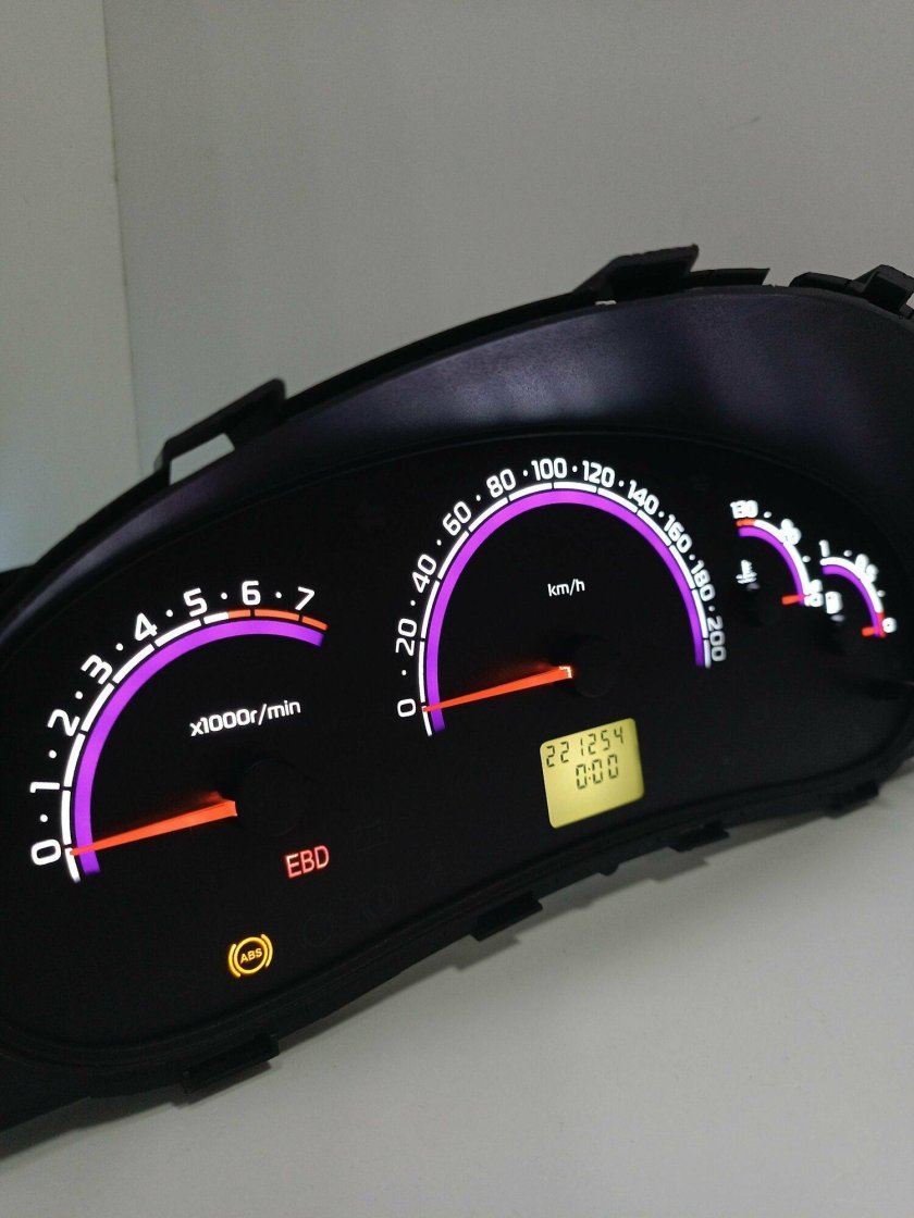 Щиток приборов Калина 2 Люкс