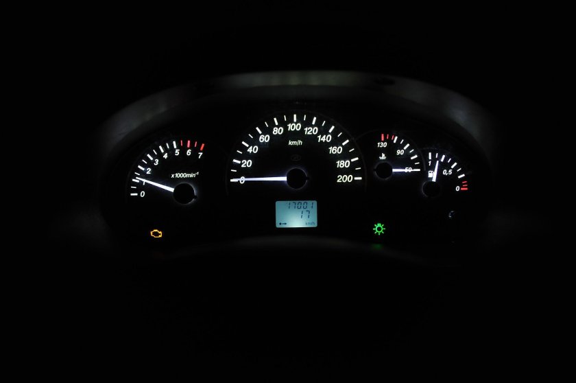 Подсветка приборки Приора 1