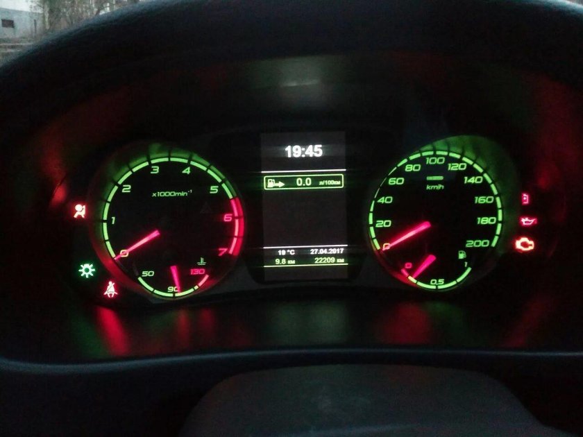 Приборная панель Лада Приора 2