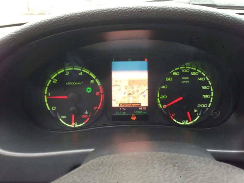 Приборка Приора 1 Люкс