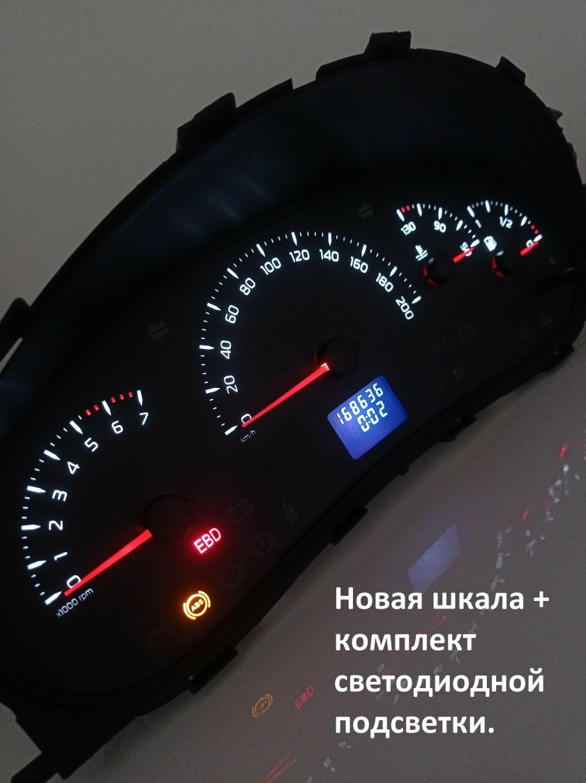 Приборная панель Приора 2 Люкс