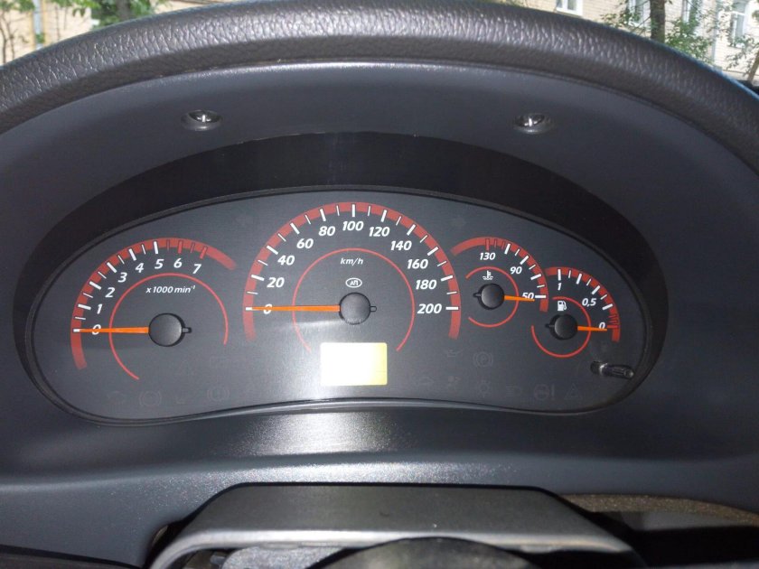 Комбинация приборов Лада Приора