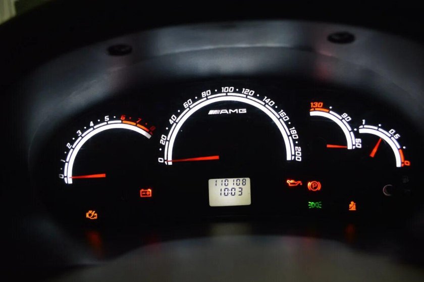 Пересвет приборной панели Приора 1