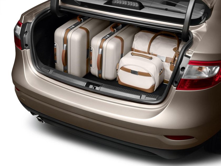 Рено Флюенс багажник