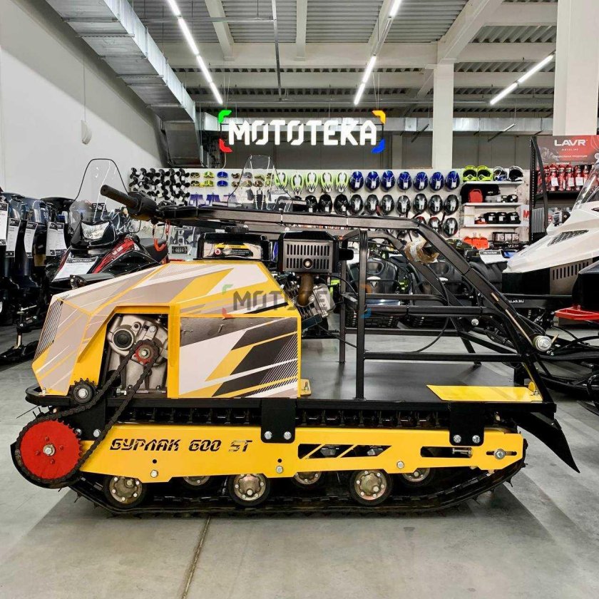 Мотобуксировщик без лыжного модуля лидер