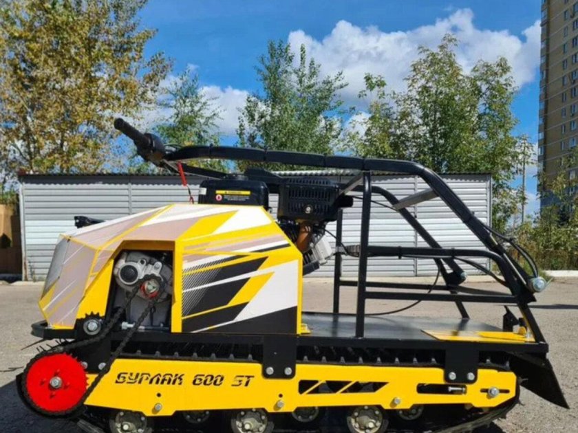 Мотобуксировщик компактный лидер